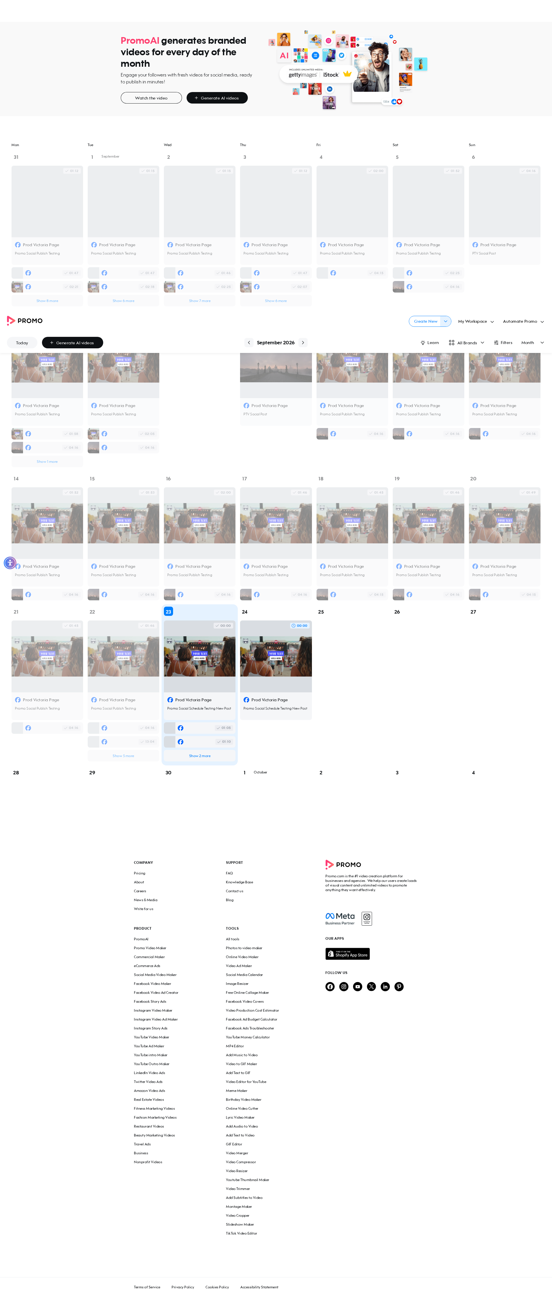 Test failure screenshot
